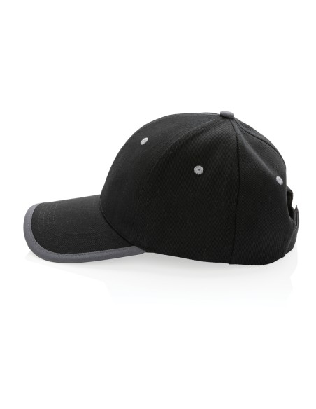 Cappellino contrast 6 pannelli in rcotton Impact AWARE™ 280g