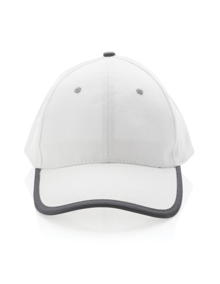 Cappellino contrast 6 pannelli in rcotton Impact AWARE™ 280g