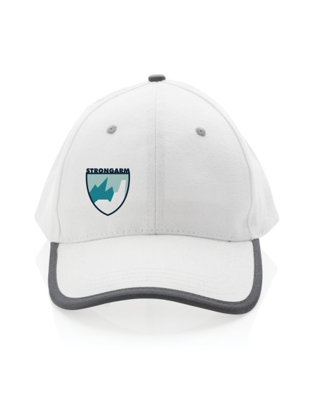 Cappellino contrast 6 pannelli in rcotton Impact AWARE™ 280g