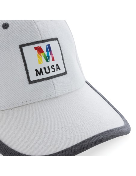 Cappellino contrast 6 pannelli in rcotton Impact AWARE™ 280g