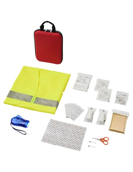 Kit primo soccorso da 46 pezzi e gilet di sicurezza Handies
