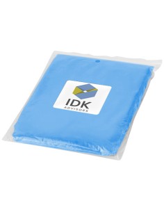 Poncho impermeabile monouso Ziva con custodia