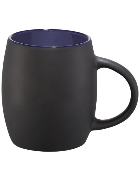 Tazza in ceramica Heart con coperchio in legno da 400 ml