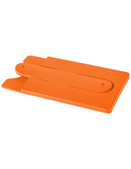 Supporto e portacarte in silicone per smartphone Stue