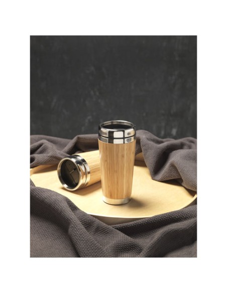 Bicchiere Bambus da 450 ml con esterno in bambù