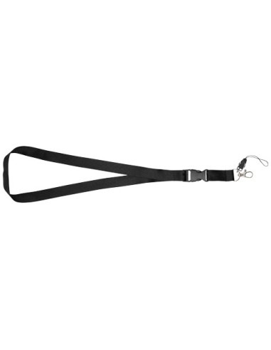Lanyard porta cellulare Sagan con fibbia rimovibile