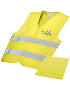 Gilet di sicurezza Watch-out in custodia per uso professionale