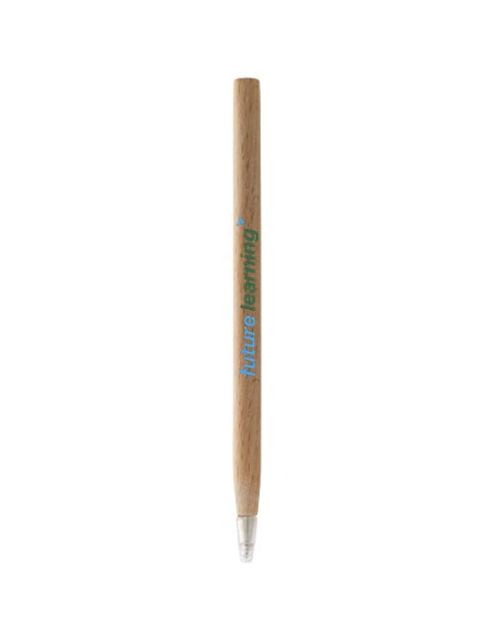 Penna a sfera in legno Arica (inchiostro nero)