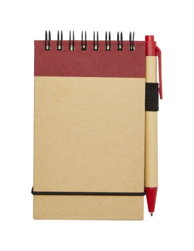 Taccuino riciclato formato A7 con penna Zuse