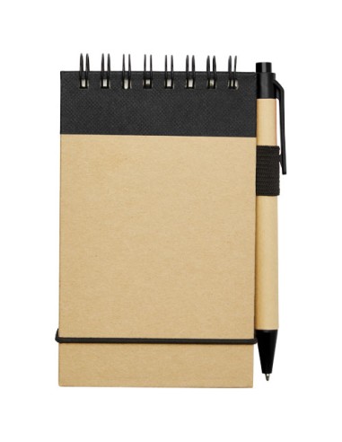 Taccuino riciclato formato A7 con penna Zuse