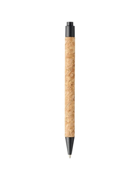 Penna a sfera in sughero e paglia di grano Midar (inchiostro nero)