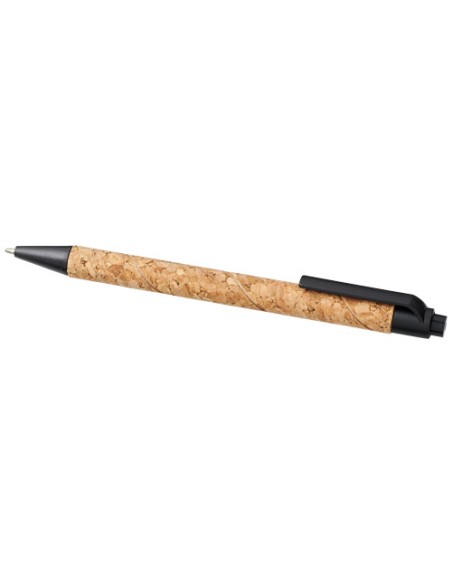 Penna a sfera in sughero e paglia di grano Midar (inchiostro nero)