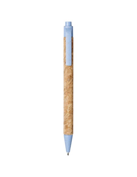 Penna a sfera in sughero e paglia di grano Midar (inchiostro nero)