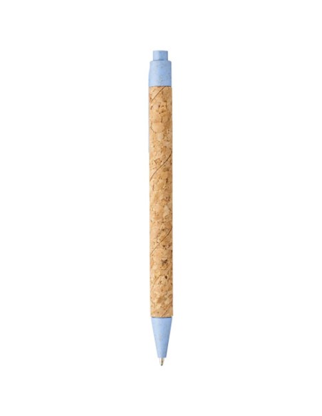Penna a sfera in sughero e paglia di grano Midar (inchiostro nero)