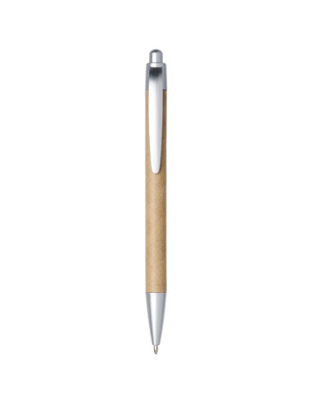Penna a sfera in carta riciclata Tiflet (inchiostro nero)