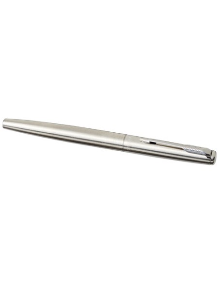 Parker penna stilografica Jotter in acciaio inossidabile (inchiostro blu)