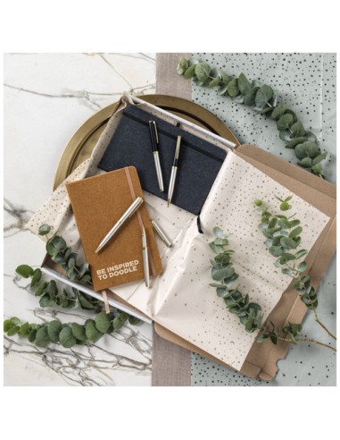 Taccuino Atlana in pelle formato A5