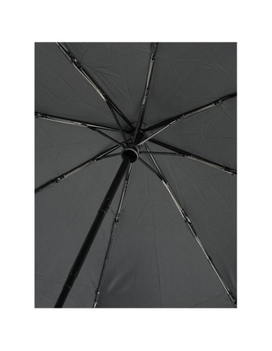 Ombrello pieghevole Bo da 21" ad apertura/chiusura automatica in PET riciclato