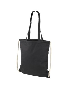 Zaino con cordoncino Eliza in cotone da 240 g/m² - 6L