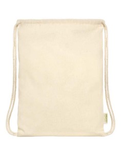 Zaino in cotone biologico 100 g/m² con cordoncino Orissa - 5L
