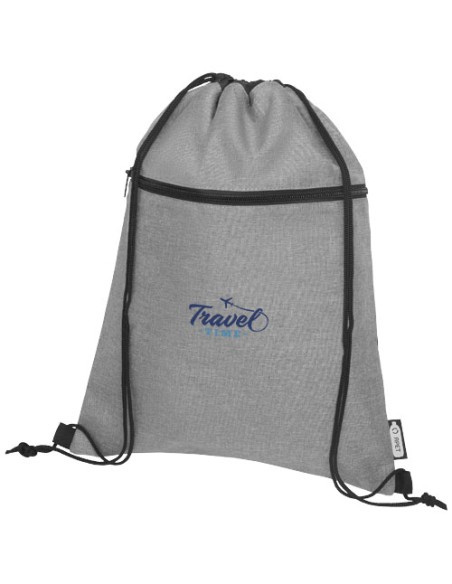 Zaino con cordoncino Ross in PET riciclato - 5L