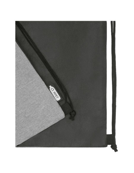 Zaino con cordoncino Ross in PET riciclato - 5L