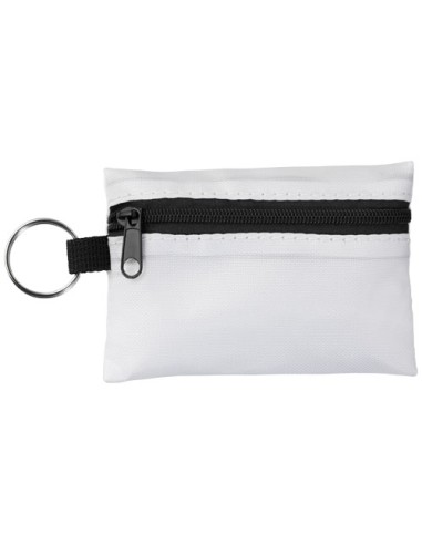 Borsa di pronto soccorso Valdemar da 16 pezzi con portachiavi