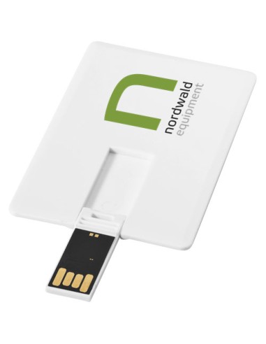 Chiavetta USB Slim da 2 GB a forma di carta di credito