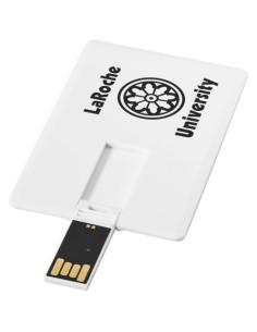 Chiavetta USB Slim da 4 GB a forma di carta di credito