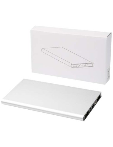 Power bank in alluminio da 8000 mAh Plate