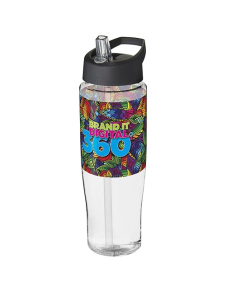 Borraccia sportiva H2O Active® Tempo da 700 ml con coperchio con beccuccio