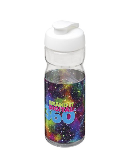 Borraccia sportiva H2O Active® Base da 650 ml con coperchio a scatto