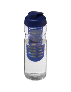 Borraccia sportiva H2O Active® Base da 650 ml con coperchio a scatto e infusore