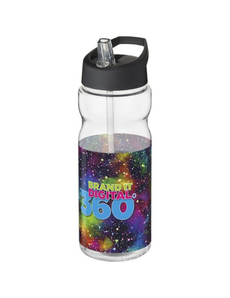 Borraccia sportiva H2O Active® Base da 650 ml con coperchio con beccuccio