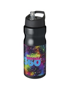 Borraccia sportiva H2O Active® Base da 650 ml con coperchio con beccuccio