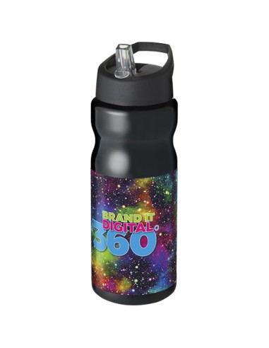 Borraccia sportiva H2O Active® Base da 650 ml con coperchio con beccuccio