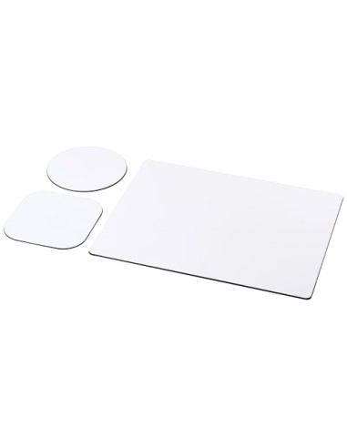 Set Brite-Mat® 1 con tappetino per mouse e sottobicchieri