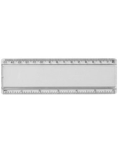 Righello Ellison da 15 cm in plastica con inserto di carta