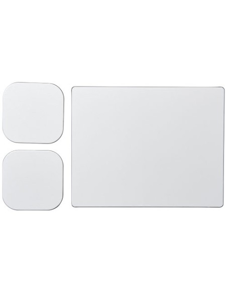 Set Brite-Mat® 3 con tappetino per mouse e sottobicchieri