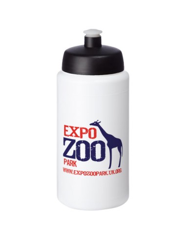 Borraccia sportiva Baseline® Plus da 500 ml con impugnatura e coperchio a cupola