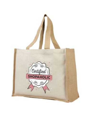 Shopper in iuta e canvas 320 g/m² Varai - 23L