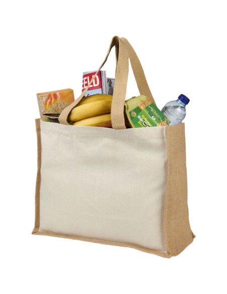Shopper in iuta e canvas 320 g/m² Varai - 23L