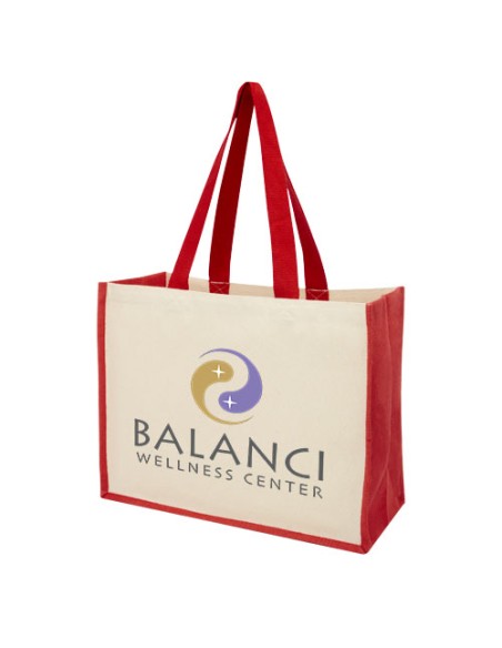 Shopper in iuta e canvas 320 g/m² Varai - 23L