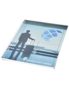 Notebook A5 spiralato Desk-Mate® con copertina in PP