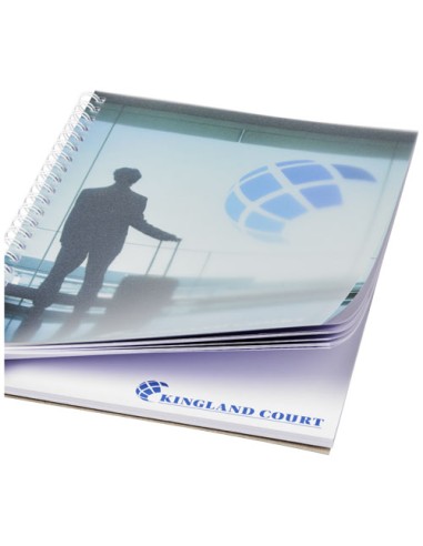 Notebook A5 spiralato Desk-Mate® con copertina in PP