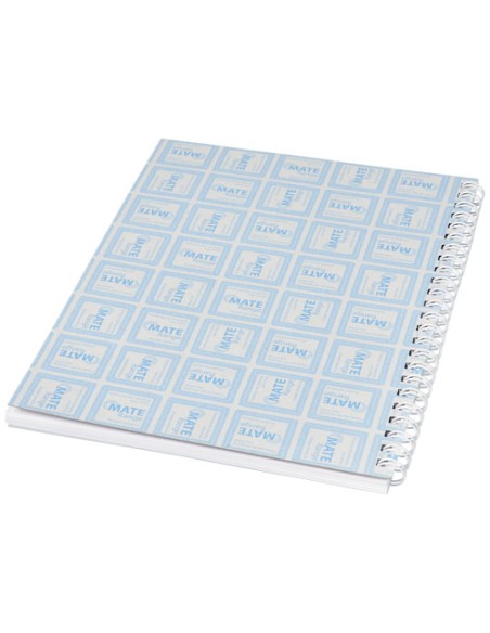 Notebook A5 spiralato Desk-Mate® con copertina in PP