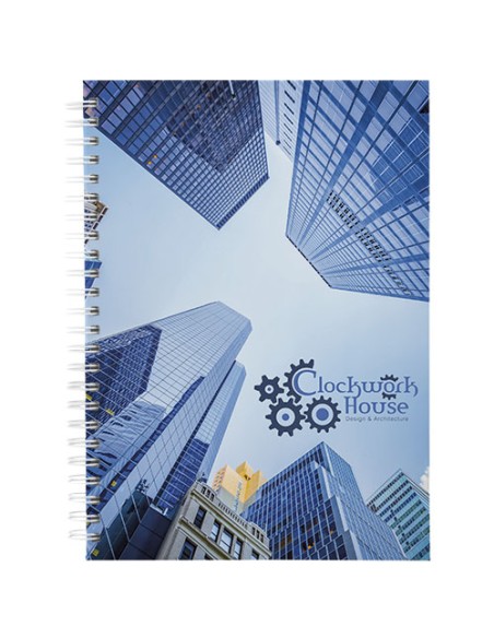 Notebook Wire-o formato A5 e copertina rigida