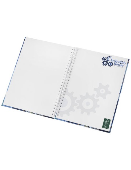 Notebook Wire-o formato A5 e copertina rigida