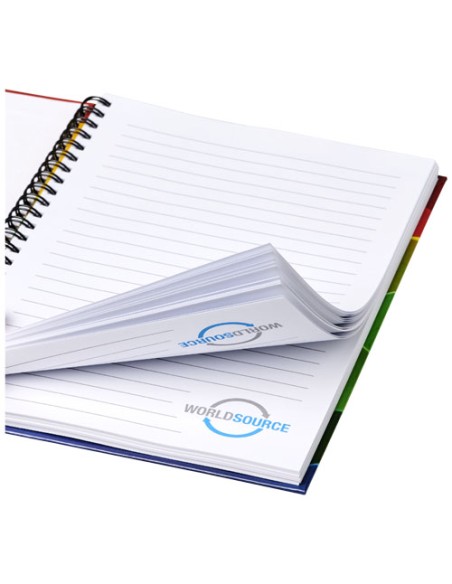 Notebook Wire-o formato A5 e copertina rigida