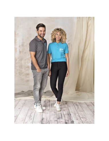 Polo Beryl da uomo a manica corta in tessuto organico riciclato